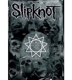Slipknot Pentagram Art Print 30x40cm