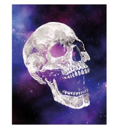 Space Skull Art Print 40x50cm