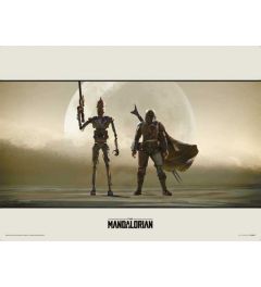 star-wars-the-mandalorian-duo-art-print-30x40cm