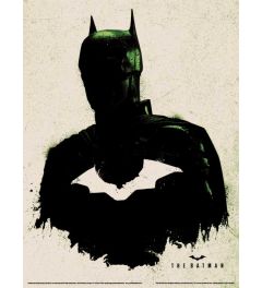 The Batman Grit Art Print 30x40cm