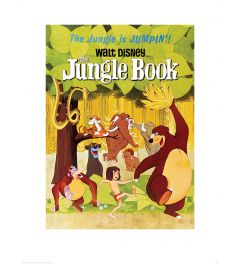 The Jungle Book Jumpin Art Print 60x80cm