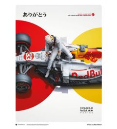 The White Bull Honda Turkish GP 2021 Art Print 30x40cm