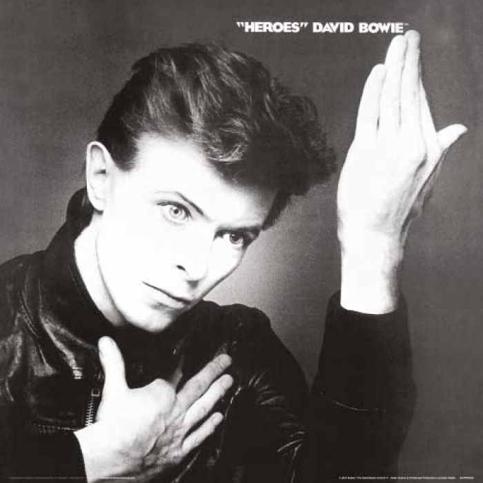 David Bowie Heroes Album Cover 30.5x30.5cm