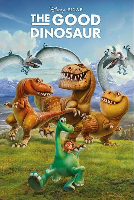 Jumping jack middelen animatie The Good Dinosaur Characters Poster 61x91.5cm | Posters.be